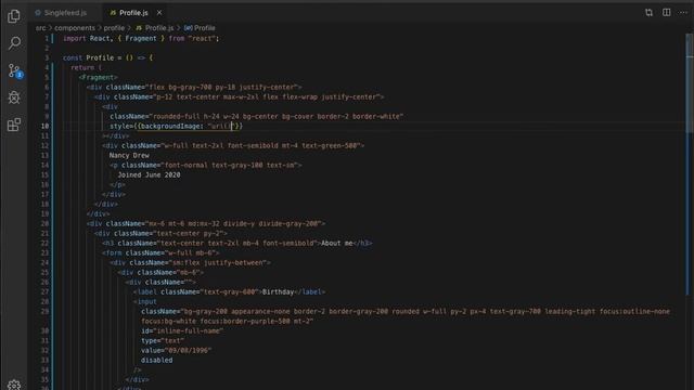 React Redux with Firebase #7 UI: Profile Page смотреть онлайн