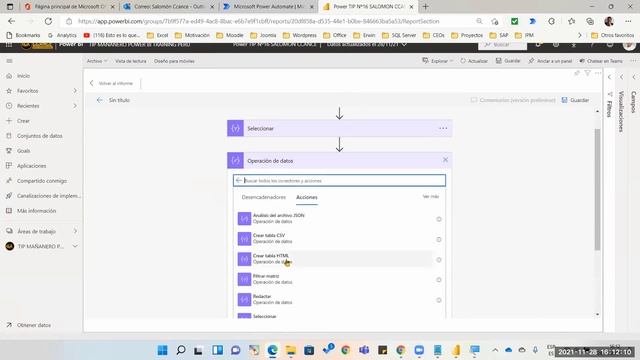 POWER TIP Nº 16: Enviar por correo datos de Power BI con Power Automate смотреть онлайн