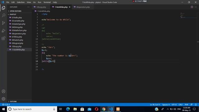 do while Loop in PHP || HINDI смотреть онлайн