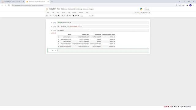 Python, Working with text data using python pandas смотреть онлайн