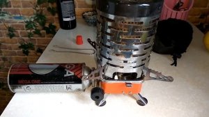 Дожигатель или обогреватель компактный