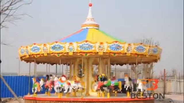 Beston Аттракцион карусель с лошадками