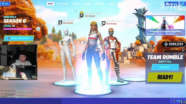 Streamers React To Aspen Skin In Fortnite Item Shop смотреть онлайн