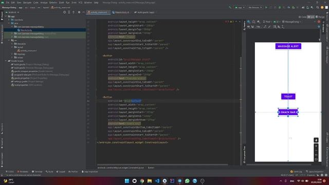 Cara membuat Messege Alert di Kotlin смотреть онлайн