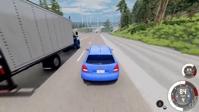ПРОСТО КАТАЮСЬ НА АУДИ, BeamNG.drive смотреть онлайн
