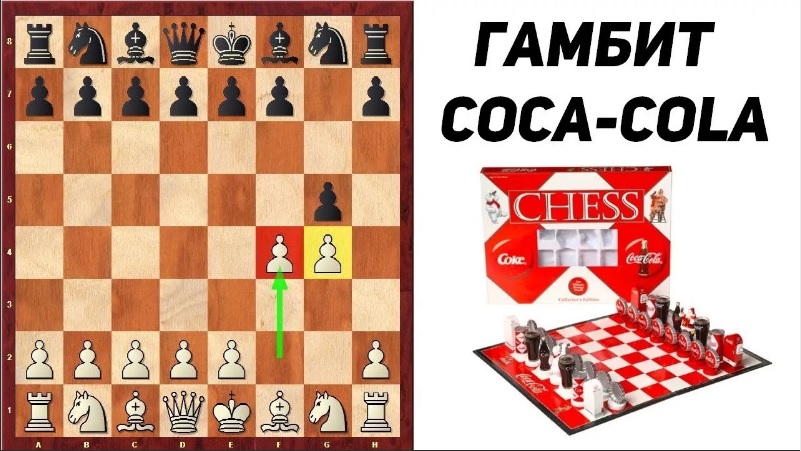 ДЕБЮТ ГРОБА. ЧУДОВИЩНЫЙ Гамбит COCA-COLA . Школа шахмат d4-d5. смотреть онлайн
