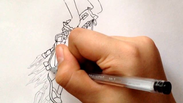 Как рисовать монстр хай Роббека Стим. смотреть онлайн