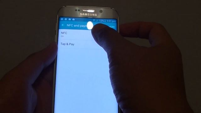 Samsung Galaxy S6 Edge: How to Enable / Disable NFC and Payment смотреть онлайн
