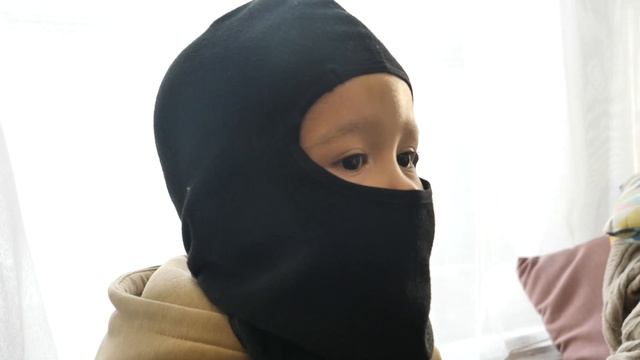 Балаклава детская флисовая супертеплая Balaclava Pro Якутия / подшлемник детский зимний / шапка-шле смотреть онлайн