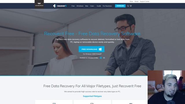 Besplatan program za vracanje podataka - Recoverit Free смотреть онлайн