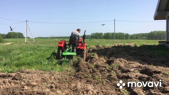 Пашем целину Shifeng 240,если честно я не верил что он справится!!! смотреть онлайн