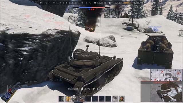 War Thunder AMX-13 (FL11) смотреть онлайн