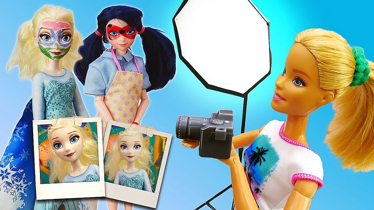Мультики для девочек. БАРБИ фотограф. Куклы в ужасе! смотреть онлайн