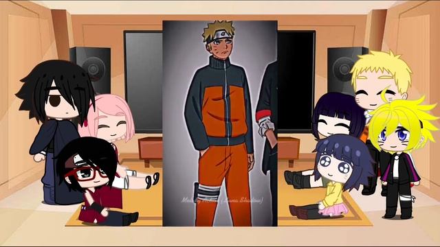 Uzumaki and Uchiha family react to Boruto chapter 2 leaks смотреть онлайн