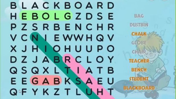 How to play Word Search