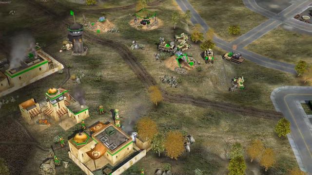 Command and Conquer - Generals США *MiGs in flight* (невыносимая сложность) смотреть онлайн