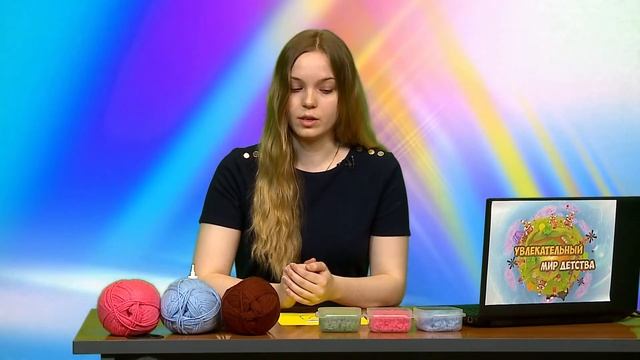 Мир детства. Аппликация махровый цветок. Полина Юшкова смотреть онлайн