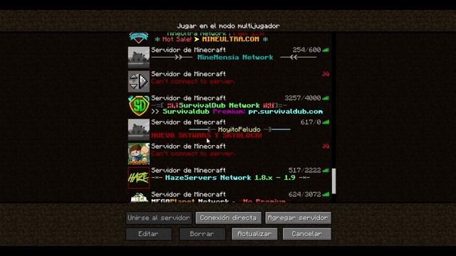 25 Servers para minecraft 1.8/1.9/1.10.2 NO PREMIUM !!! (con juegos del hambre, skywars y mucho más смотреть онлайн