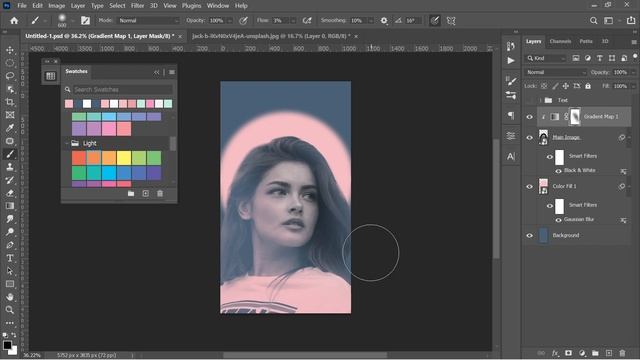 Photoshop Tutorial: Simple poster ad design #55 (FREE PSD TEMPLATE) смотреть онлайн