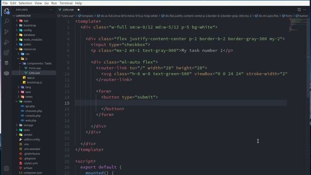 Curso Laravel 8 y Vue.js - Obtener datos de la DB en Vue con Axios смотреть онлайн