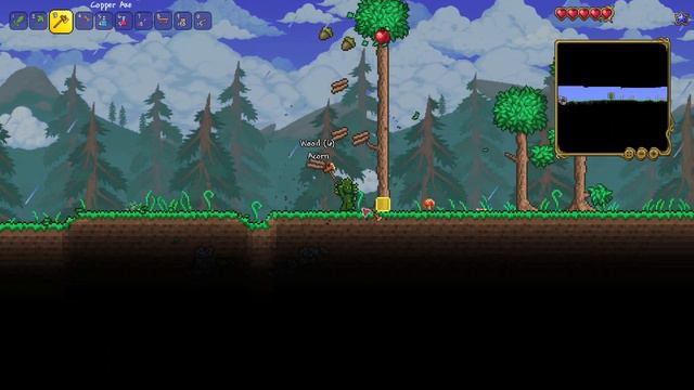 Exploring the Caves. Terraria Hardcore Master Mode [3] смотреть онлайн