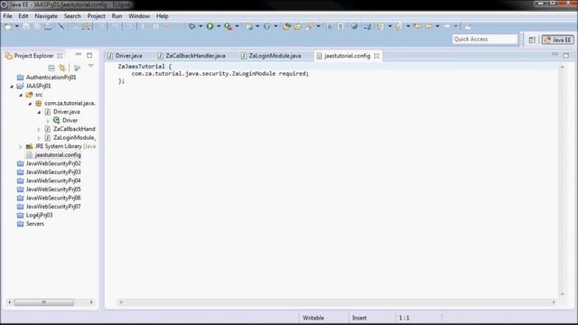 Introduction to JAAS (02) - Java Authentication and Authorization Service смотреть онлайн