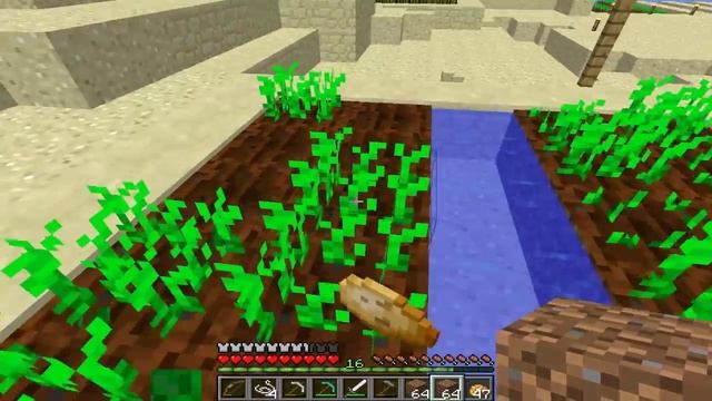 Русский цикл выживание в Minecraft #7 - Огород смотреть онлайн