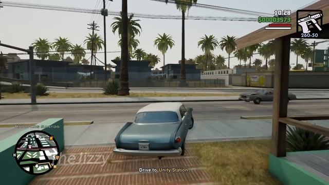 ALL WE HAD TO DO WAS FOLLOW THE DAMN TRAIN! - GTA SA Definitive Edition Walkthrough #5 (PS4) смотреть онлайн