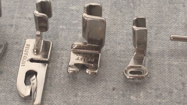 Kit de Prensatelas para Maquina de coser PFAFF 260 y 261 смотреть онлайн