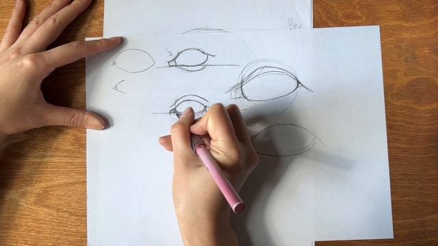 Как рисовать глаза карандашом? Построение и анатомия для новичков. DRAWING EYE STEP BY STEP смотреть онлайн