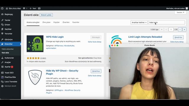 Wordpress Admin Paneline Giriş URL'sini Değiştirmek! смотреть онлайн