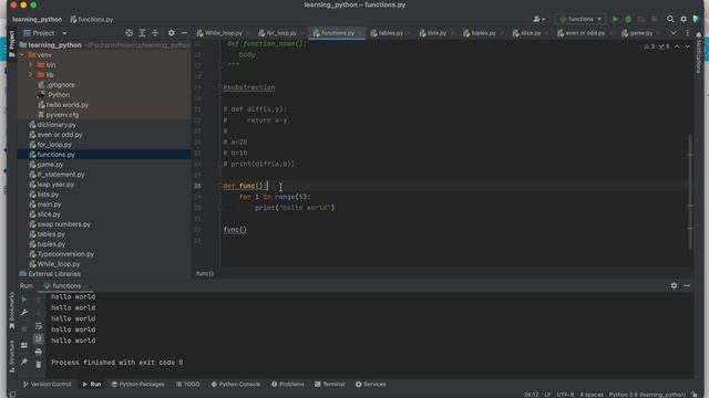 Python for beginners | python part 15:- functions | function call | function parameters смотреть онлайн