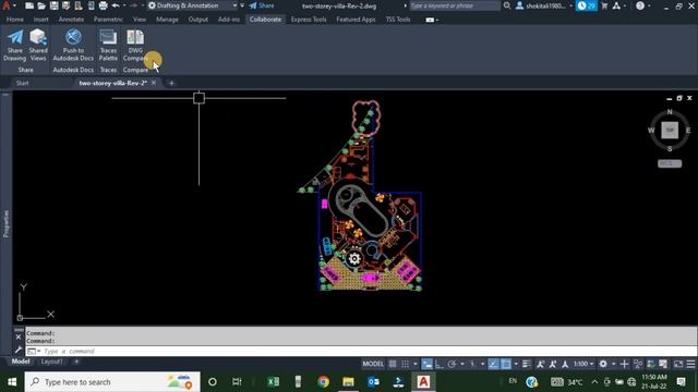 Drawing compare tools in AutoCAD- How to compare 2 drawings to find changes in old and new revision смотреть онлайн
