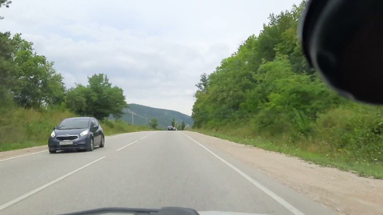Полное видео дороги Судак - Таврида через Переваловку и Ст. Крым. смотреть онлайн