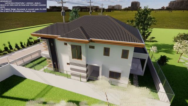 "MODERN 2-STOREY, 5-BEDROOM RESIDENCE", DESIGN BY ARTISTIKA STRUKTURA смотреть онлайн