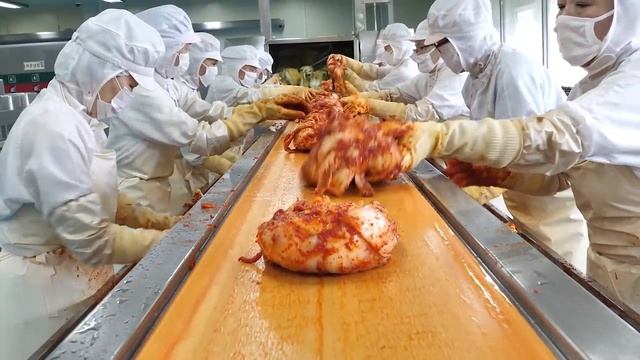 평소에 보기힘든 생생한 현장! 역대급 식품 공장 대량 생산 BEST8 몰아보기 / Amazing Korean Food Factory BEST8 / korean street foo смотреть онлайн