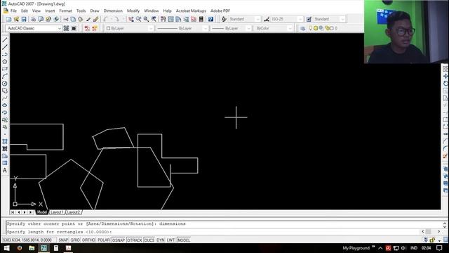 AutoCAD #2 - Perintah Dasar AutoCAD [Menggambar] смотреть онлайн