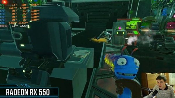 High On Life на слабом пк RX550