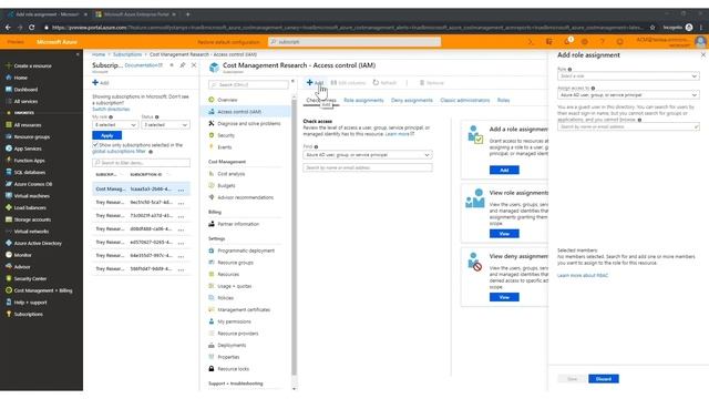 How to assign access with Azure Cost Management смотреть онлайн