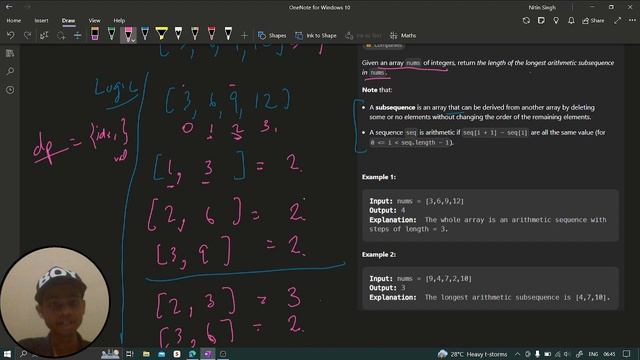 Longest Arithmetic Subsequence | Leetcode Q.1027 | Python | C++ | Java | LeetCode Daily Challenges смотреть онлайн