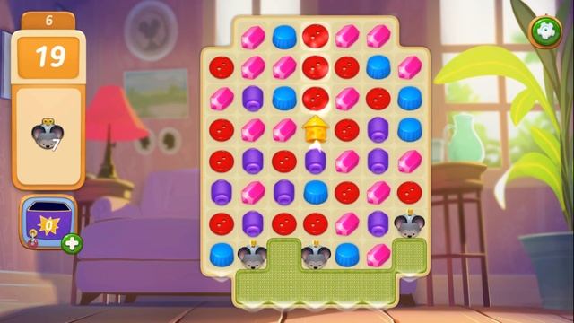 Mouse House 3 в ряд прохождение #1 Котик обидел Мышек, нужно им помочь (уровни 1-10)