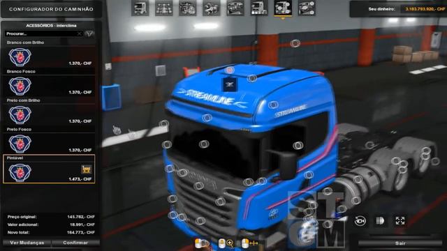 Conjunto Scania Streamline + Granel 2 Eixos V2.0 Para -ETS 2- смотреть онлайн