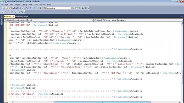 How to Create Payroll System with Embedded Database in C# смотреть онлайн