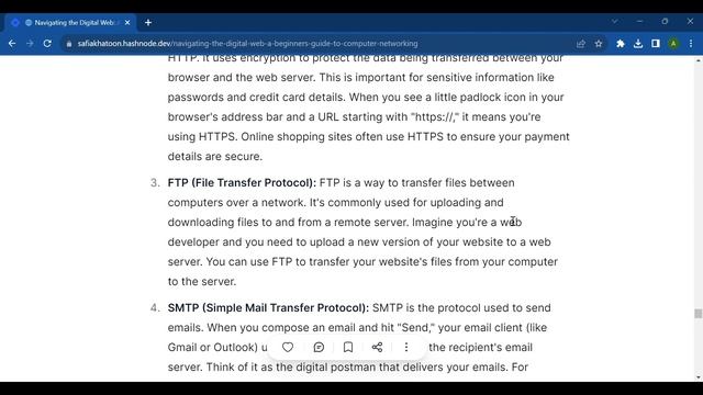 Demystifying Internet Protocols: HTTP, HTTPS, FTP, SMTP, POP3, IMAP Explained | By @dev_safia смотреть онлайн
