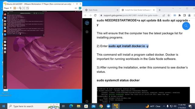 Multiple GALA nodes on PC with linux and docker installation смотреть онлайн