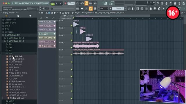 Бесплатный Drum Kit в стиле TRAP | Драм Киты для Битмейкеров смотреть онлайн