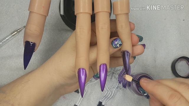 Simple purple valentines nails x смотреть онлайн