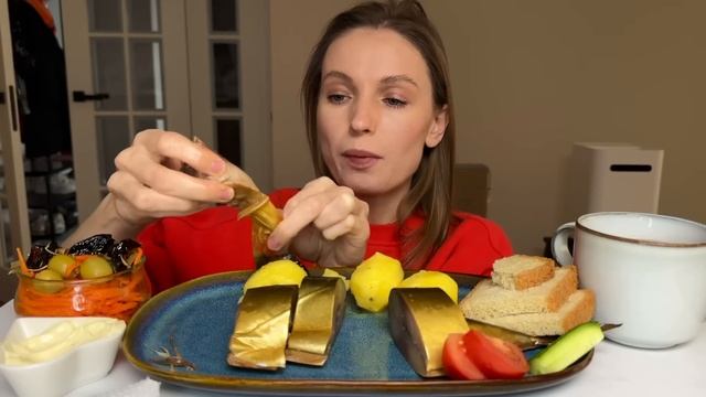 ВРАНЬЁ МУЖА| КАК Я ПОПАЛА НА АМЕРИКАНСКУЮ ВЕЧЕРИНКУ| мукбанг скумбрия с картошкой