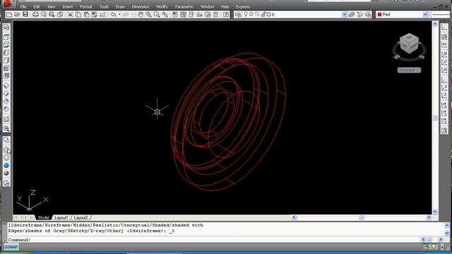 Visual Style in AutoCAD смотреть онлайн