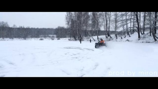 Дрифт на квадроцикле! Kawasaki 360 смотреть онлайн